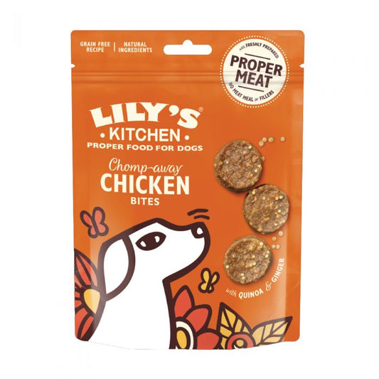 LILY'S KITCHEN - Dog Treats CHOMP-AWAY CHICKEN BITES 70GR