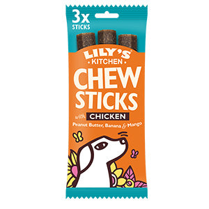 LILY'S KITCHEN - Dog Treats DOG CHEW STICKS CHICKEN 120GR