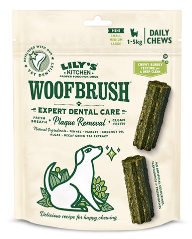 LILY'S KITCHEN - Dog Treats WOOF BRUSH MULTIPACK MINI