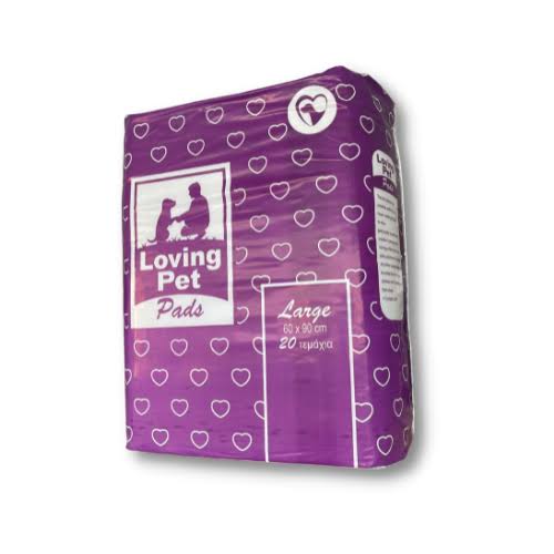 Loving Pet Training Pads 60x90cm - 20 Pack