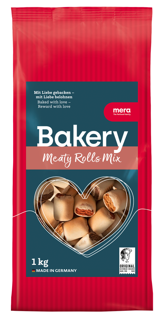 Mera -Treats -Food For Dog Bakery Meaty Rolls Mix 1Kg