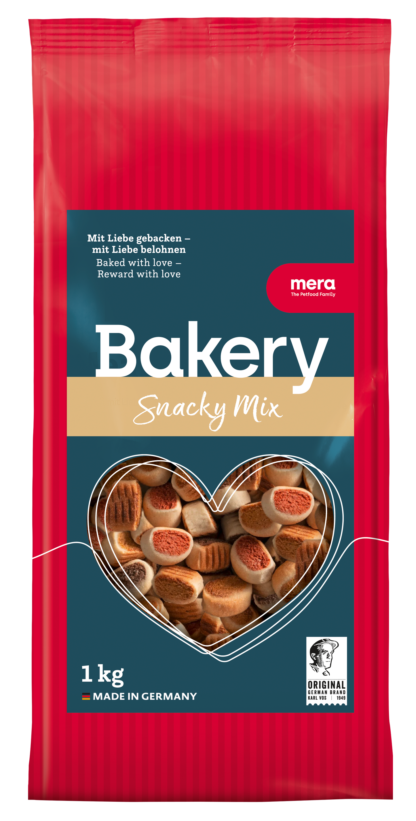 Mera -Treats - Food For Dog Bakery Snacky Mix 1Kg