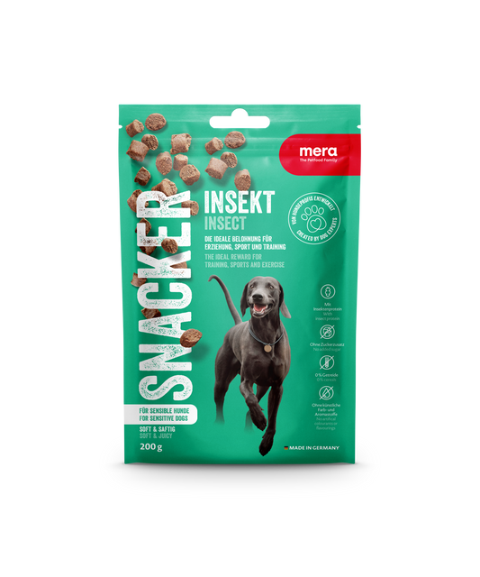 Mera -Treats - Food For Dog Snackers Insect 200Gr