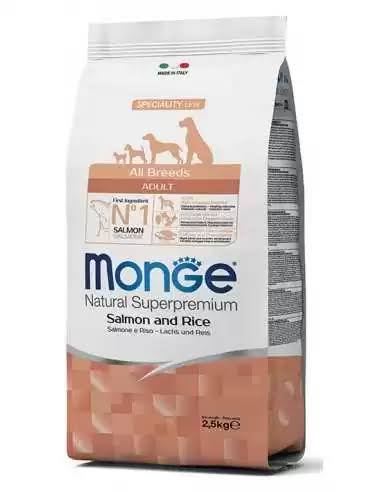Monge Natural Superpremium All Breeds Adult Special Adult All Breeds Light 24/12 Salmon with Rice