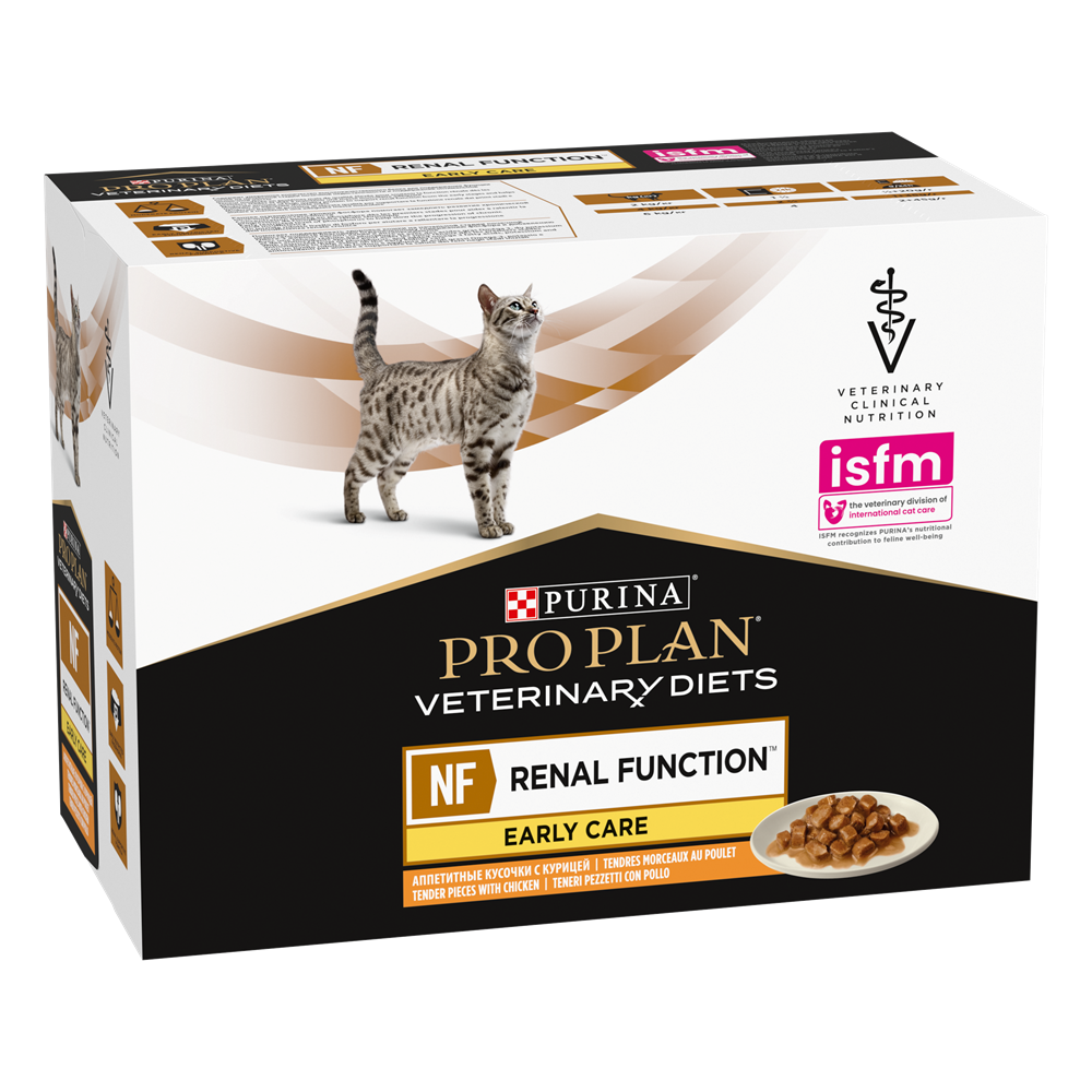 Pro Plan VETERINARY FELINE NF ADVANCED CARE WET (10X85gr)