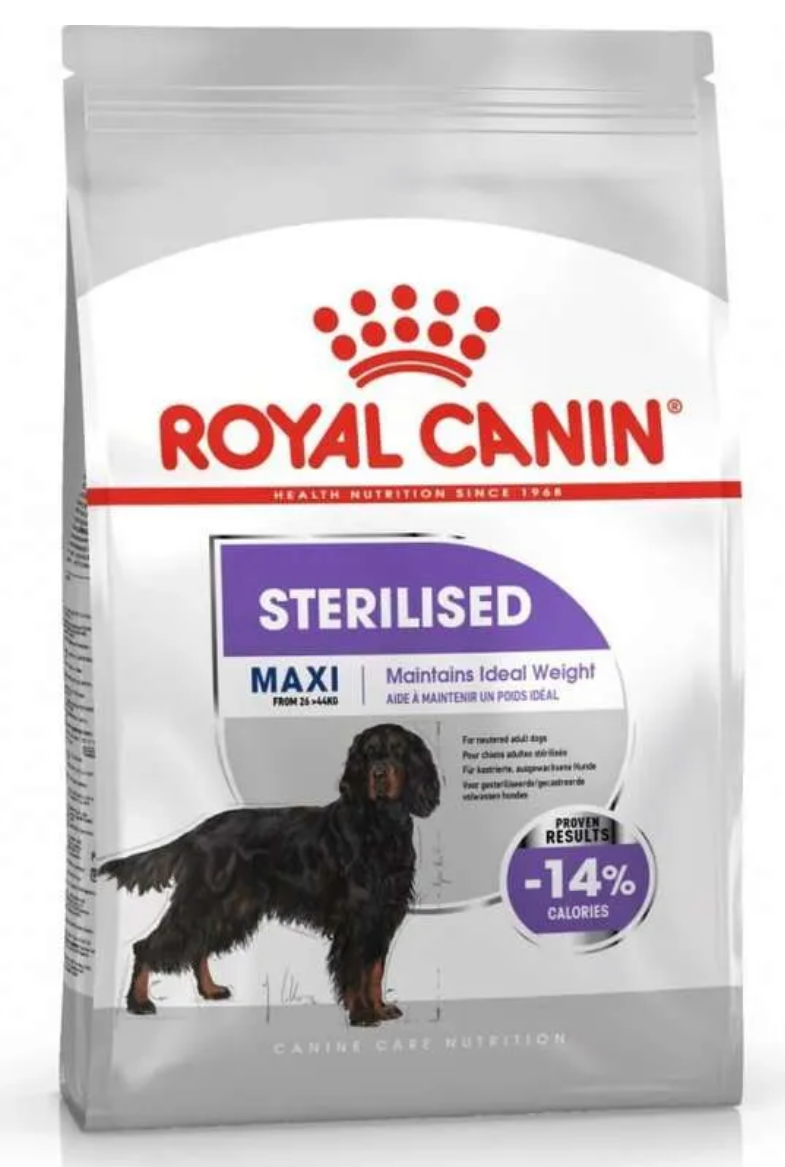 Royal Canin Dog Food Dry CCN MAXI STERILISED ADULT 12KG 12kg