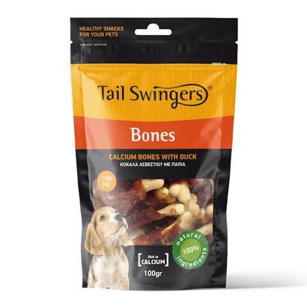 Tail Swingers - Puppies Calcium Bones Duck  70%