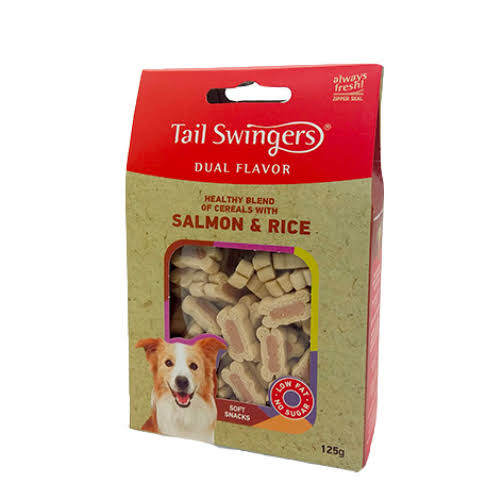 Tail Swingers - Soft Snacks - Dual Flavor Soft Snacks Dual Flavor Salmon & Rice