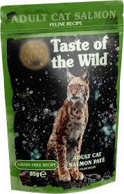 Taste of The Wild Super Premium Wet Food - Grain Free Adult Salmon Pâté Pouch 85grx000D_ (Box of 12)