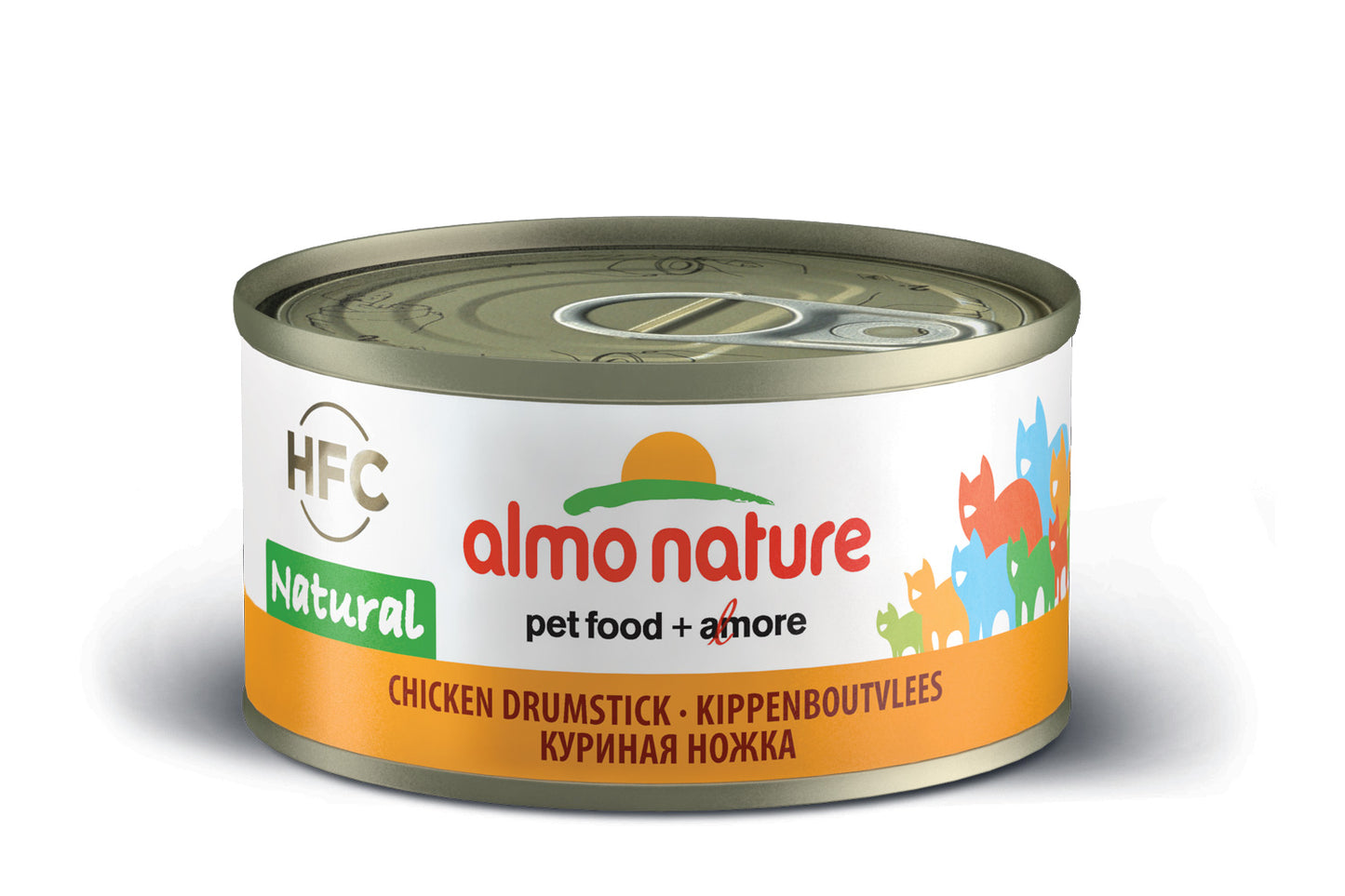 ALMO NATURE - Cat Wet Food HFC NATURAL MEGA CHICKEN DRUMSTICKS 6X70GR
