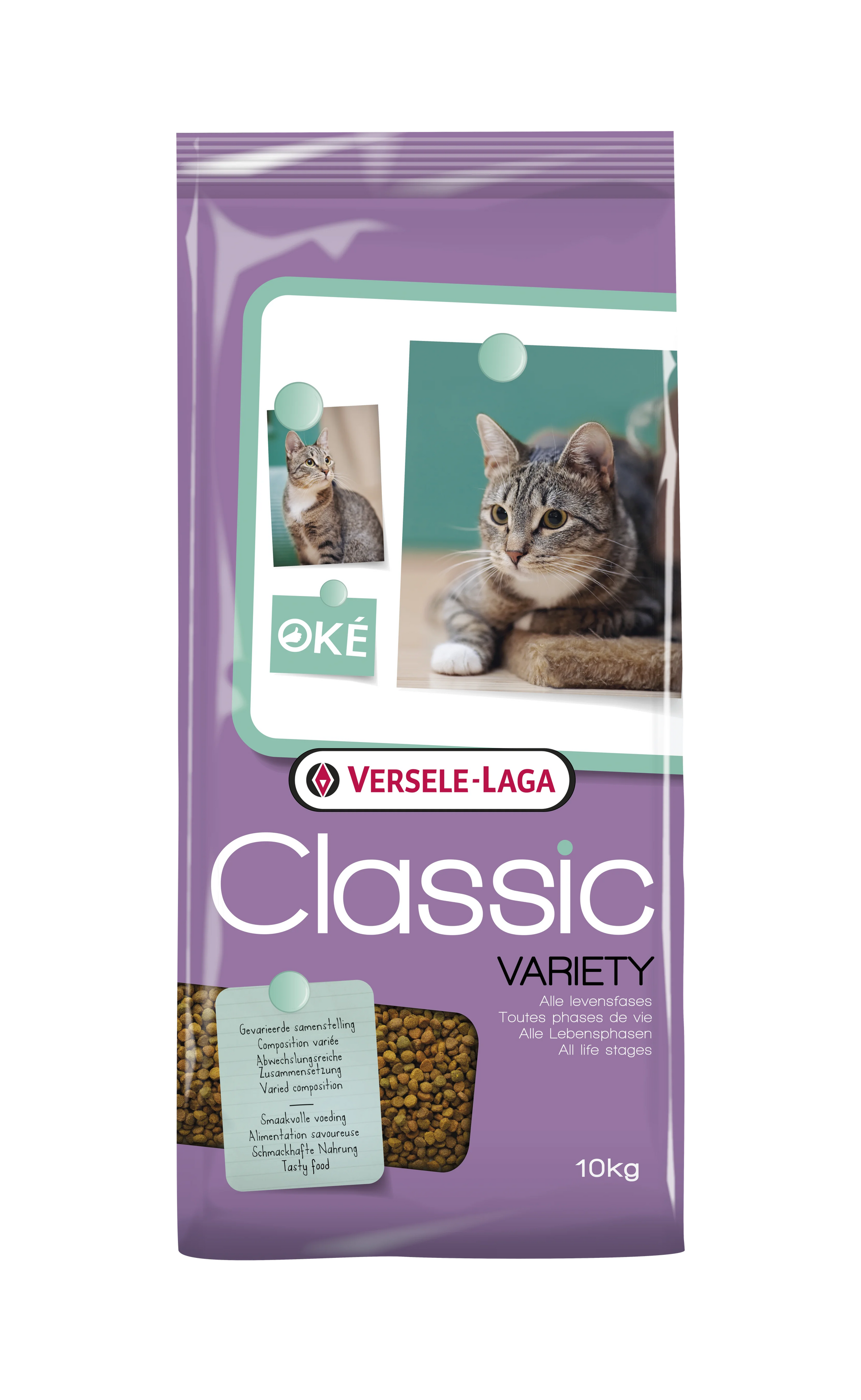 PROPET Versele-Laga Complete Food for Cat Classic Variety 30/10 Meat 10Kg