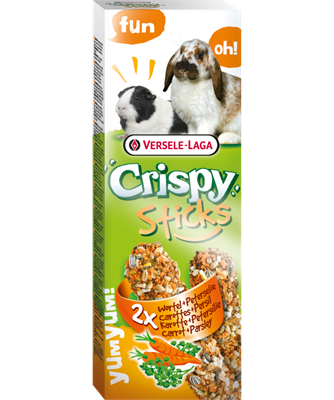 PROPET Versele-Laga Small Mammals Crispy Sticks
Rabbits-Guinea Pigs
Carrot & Parsley