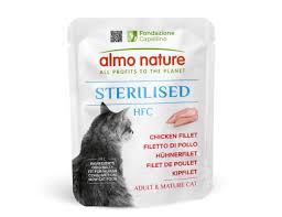 ALMO NATURE - Cat Wet Food HFC STERILISED CHICKEN FILLET 50GR