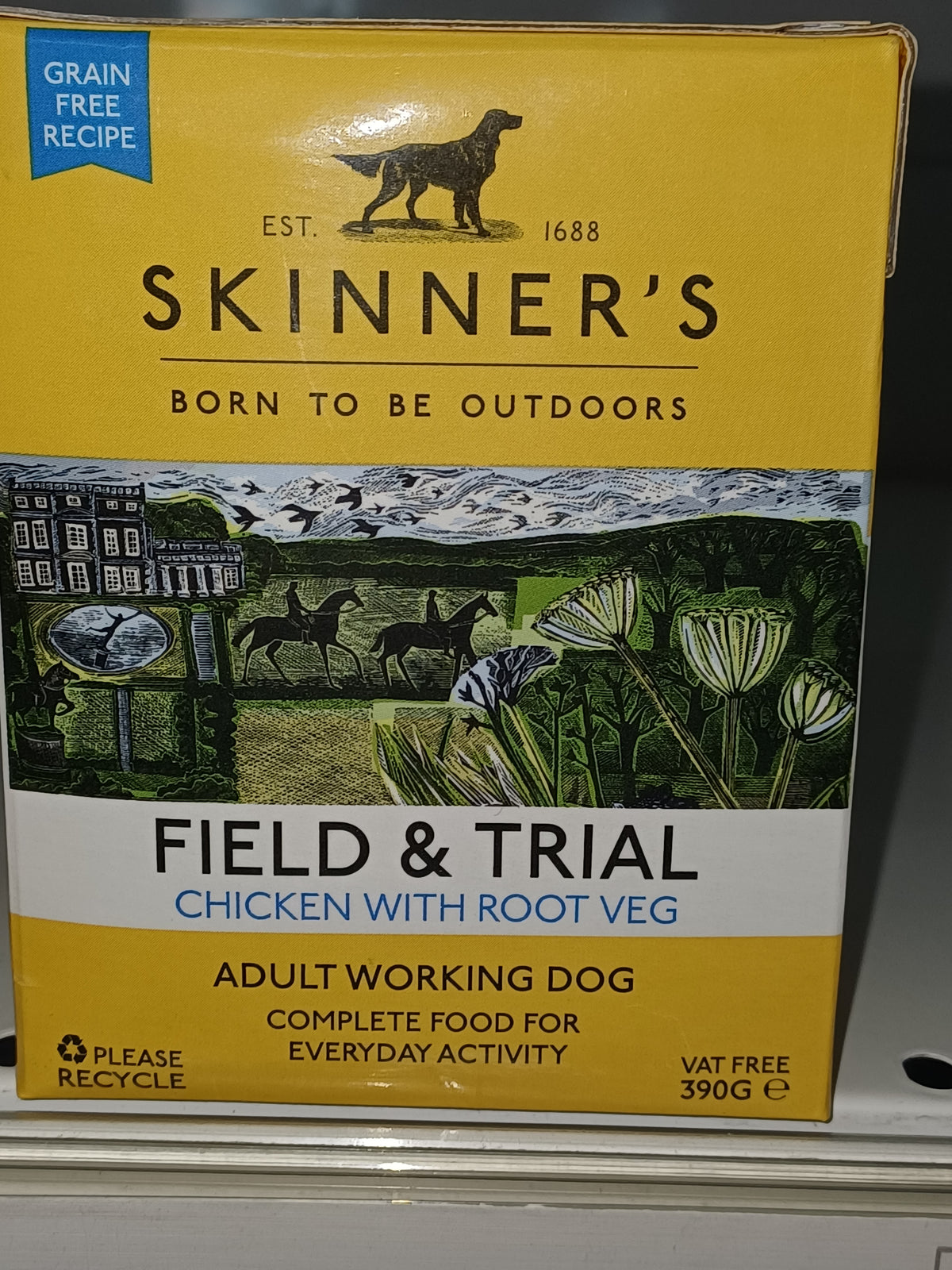 Skinner's Field & Trial Chicken with Root Veg 390g