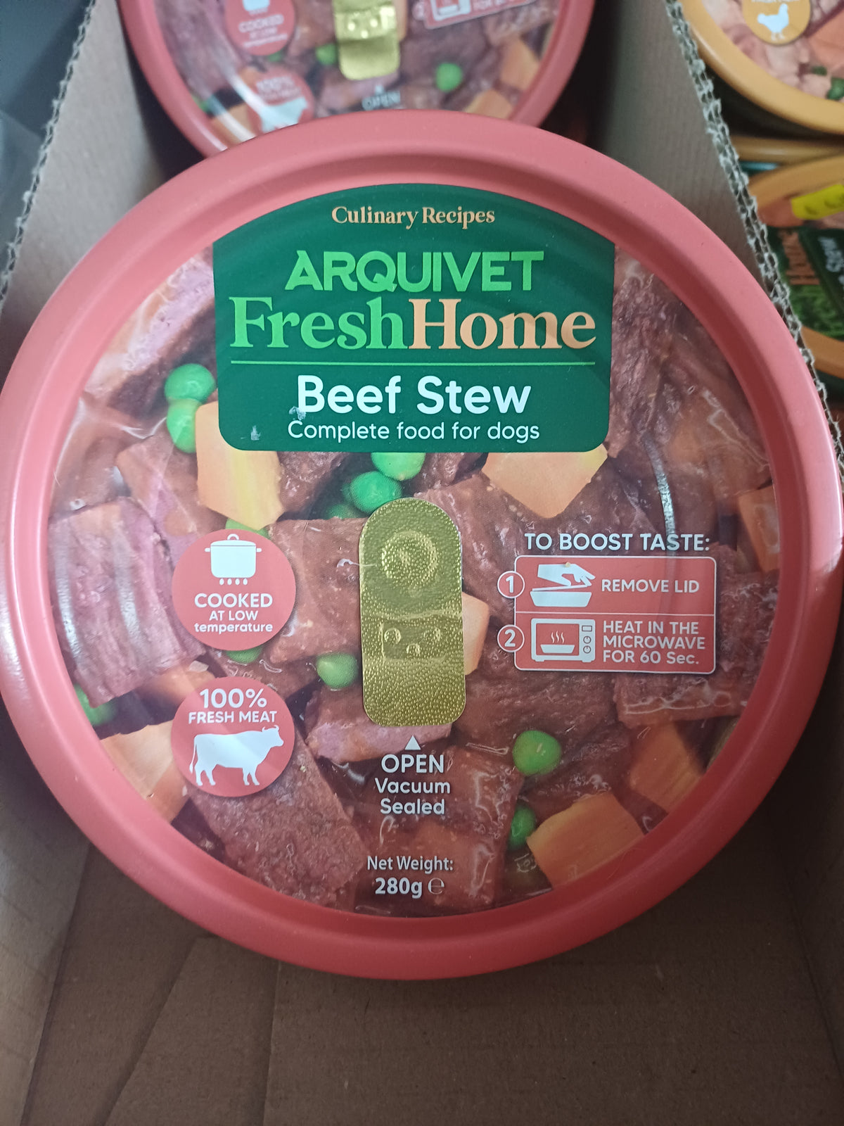 Arquivet FreshHome Beef Stew 280g