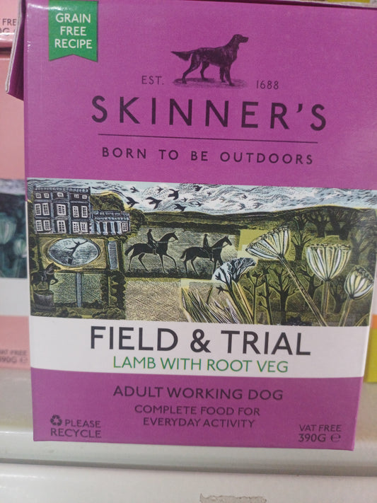 Skinner's Field & Trial Lamm mit Wurzelgemüse 390g