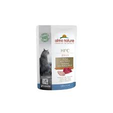 ALMO NATURE - Cat Wet Food HFC JELLY TUNA & SOLE 55GR