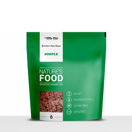 Nature's Food Simple Breeder's Raw Boost 1kg