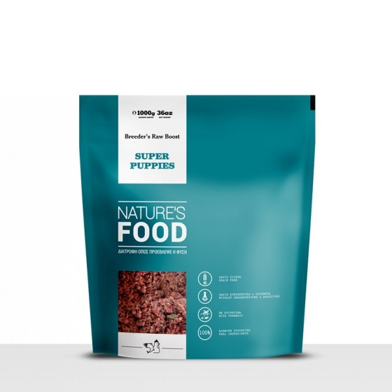Nature's Food Superpuppies Breeder's Raw Boost 1kg