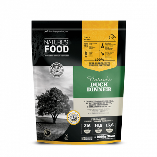 Nature's Food Duck Dinner meatballs 1kg