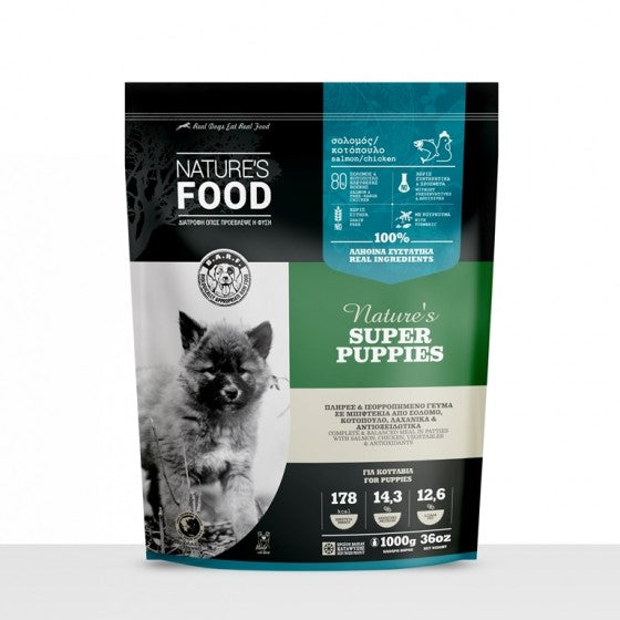Nature's Food Superpuppies meatballs 1kg