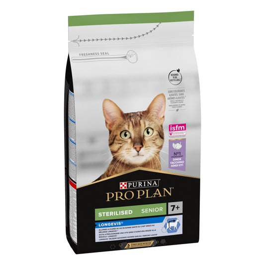 Proplan - Food For Cat - Dry - Sterilised Turkey   3Kg