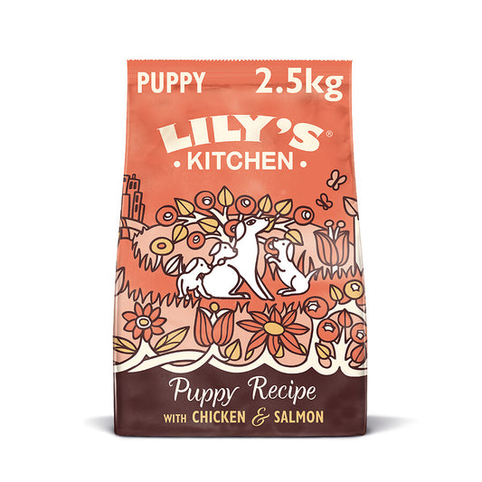 LILY'S KITCHEN - Dog DRY Food PUPPY CHICKEN & SALMON 2.5KG