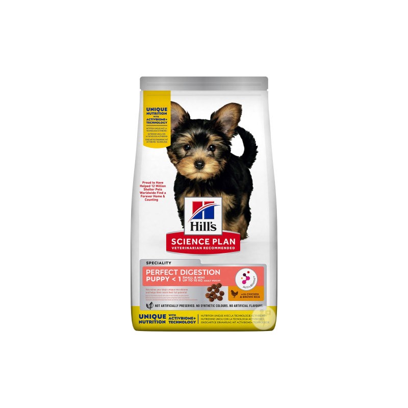 Hill's Science Plan Perfect Digestion Puppy Small & Mini Chicken